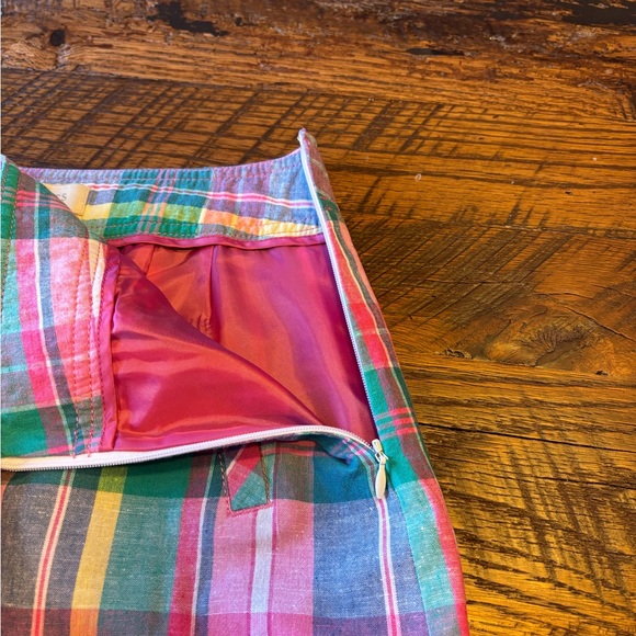 Ladies Talbots Plaid Skirt size 2p fully lined in like new condition. - Picture 10 of 12